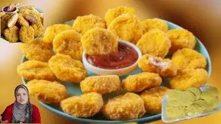 طريقة ناجتس الدجاج_ بالكرسبي المقرمش في أروع حالاتها وبأسهل وألذ طريقة 😋 #أكلات  #طبخ  #بيتك 