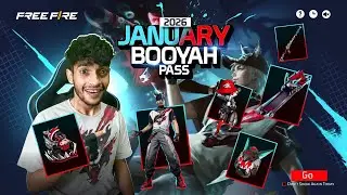 JANUARY 2026 BOOYAH PASS 🇮🇳 Free Fire MaX