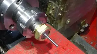 Making A Quality Screw Mandrel Very Quickly. No Milling Or Screw-Cutting