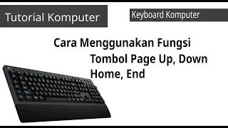 Computer Tutorial How to Use the Keyboard Page Up, Page Down, Home, End Keys