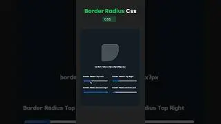 CSS BORDER RADIUS PROPERTY