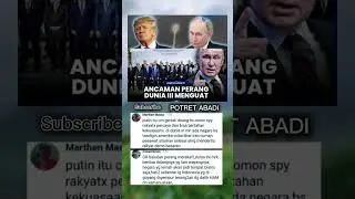 Ancaman perang dunia III menguat #potretabadi #shortvideo #shorts