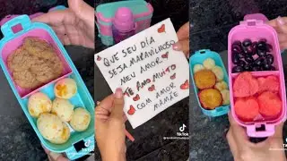 Montando Lancheiras escolar🍭 | Tiktok | organizando e montando (link na descrição)