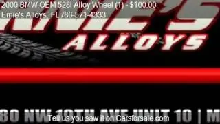 2000 BMW OEM 528i Alloy Wheel (1) - for sale in Miami, FL 33054