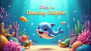 🐬 Dizzy the Dancing Dolphin | Ocean Dance Song for Kids | Fun Nursery Rhyme & 3D Animation