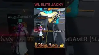 WL ELAiTE JACKY #freefire #csrank #gaming #wljacky #short #video #girnedar #mobilegaming