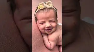 Newborn smiles #shorts