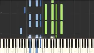 Augustan Club Waltzes - Scott Joplin [Piano Tutorial] (Synthesia)