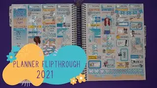 Ad ✿ 2021 Pre-Planner Flipthrough ✿ Functional Flexi Planner ✿ Tilly Journals