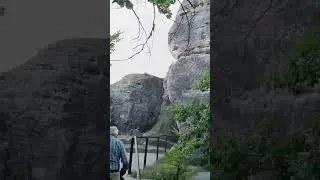 Над мостом Бастай и горами Саксонской Швейцарии #nature #travel