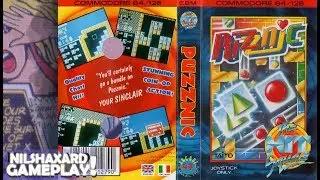 Puzznic (1990) by Taito, Ocean -Commodore 64-