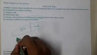 GATE CSE 1995