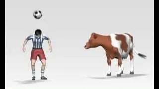 Cow 3D Animation - 3D Studio Max