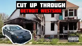 CUTTING UP THROUGH DETROITS WESTSIDE IN HEAVILY MODDED 300C!! (GOT PULLED OVER!)
