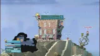 Worms W.M.D - Campaign Mission 2 (with Sub Goals)