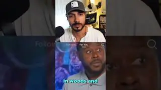 The man thinks africa is only trees and lions!
