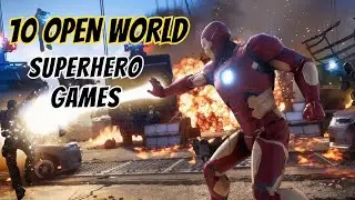 Top 10 Open World Superhero Games For PC | Best Superhero Games For PC