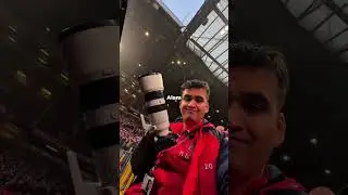Man Becomes Manchester United Photographer