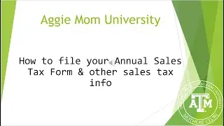 AMU TX Sales Taxes Oct 2025