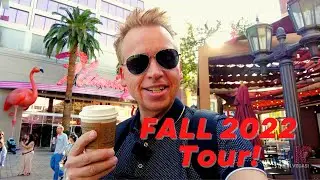 BRAND NEW! FLAMINGO LAS VEGAS  HOTEL| FALL 2022 | What's changed? Where's my coffee?