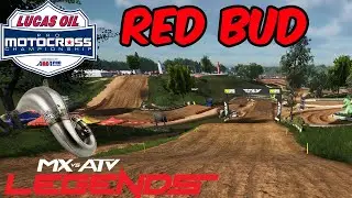 Two Stroke AMA National Laps at RED BUD - MX vs ATV Legends