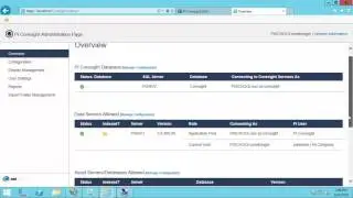 OSIsoft: Create PI Coresight SQL Database/Configure PI Coresight through the Admin Page  [v3.0.0.4]