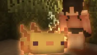 How I got an AXOLOTL in MineCraft with no braincells