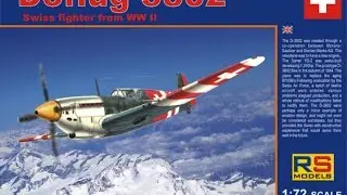 RS MODELS Dofug 3802 3803 swiss fighter WWll scale model