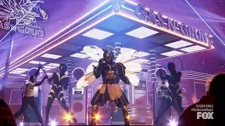 The Masked Singer 12 FINALE - Wasp singer I'm Your Baby Tonight by Whitney Houston