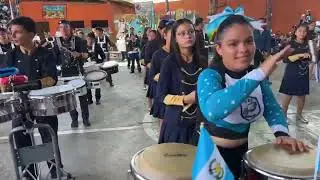 PRESENTACION DE BANDA MUSICAL DEL COLEGIO ABC
