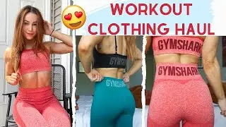 SQUAT PROOF?? 🐫?? NEW GYMSHARK! High Waisted Flex Haul/Review | Lauren Findley