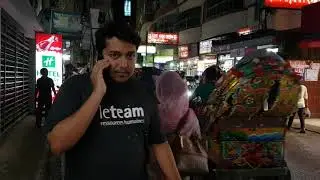 Colourful street in Dhaka Bangladesh ( ঢাকা বাংলাদেশ )