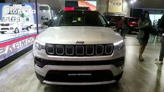 Jeep Compass Limited  2023,Silver colour ,Exterior and Interior