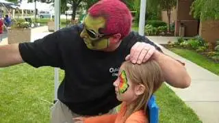 Michigan Face Painters |  Oddzin Ends | Our ARTISTIC painting