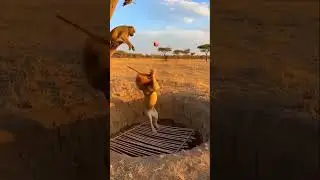 Lion vs monkey vs beef #helpmemakethismakesense #cuteanimal #funny