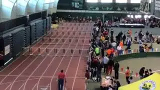 Chris Jackson runs 8.37 @ State Championship 2-28-15