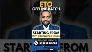 ETO OFFLINE BATCH STARTING AT SMVD MARINE ACADEMY