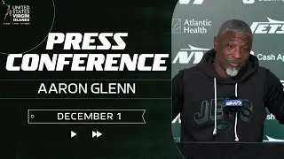 Aaron Glenn Press Conference (12/1) | New York Jets