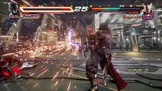 Devil Jin 1Hp Comeback with Crazy Combo!