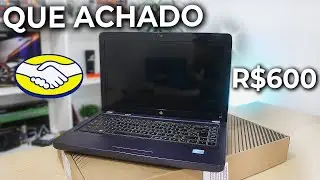 ACHEI UM NOTEBOOK USADO POR R$600, TEM SSD E PARECE NOVO! FUNCIONOU MESMO?