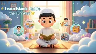 Fun Islamic Habits for Kids | Learn Good Manners & Daily Routine