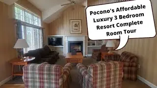 Resort Tour : Fairway 3 Bedroom Villa at Pocono Mountains-여행[Vlog]포코노에 위치한 3 베드룸 럭서리 콘도를 소개합니다.