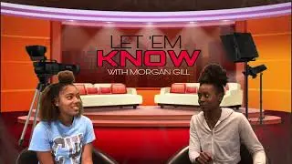 Morgan Gill doing her show &lsquo;Let &lsquo;Em Know&rsquo; (April 18, 2022)