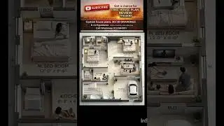30&times;30 house plan 3BHK Modern home design #900sqft house plan 🏠#ytshorts #india