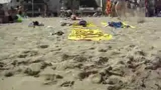 Magaluf '08 - Running Naked Up The Beach