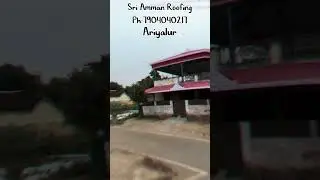 Upvc sheet new model roof design 💕 #fabrication #walding #homedesign #share #viral video