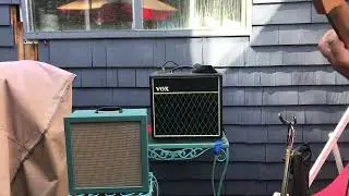 Graflex 16 extension cabinet vs stock Vox Pathfinder 15R speaker comparison