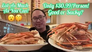 ONLY $30.99/PERSON ALL YOU CAN EAT CRAB LEGS SEAFOOD BUFFET @ FRESH HARVEST INSIDE HARD ROCK CASINO!