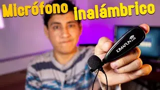 ¿Micrófono Inalámbrico para Youtube? Kimafun 2.4 Ghz | Review