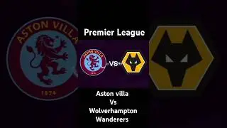 Premier league Aston villa vs Wolverhampton #footballshorts #premierleague #astonvilla #wolves